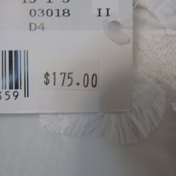 NARACAMICIE White Pullover Cotton/Poly Blend Lace Top-NWT's-Size II--Retail $175 - Picture 6 of 6